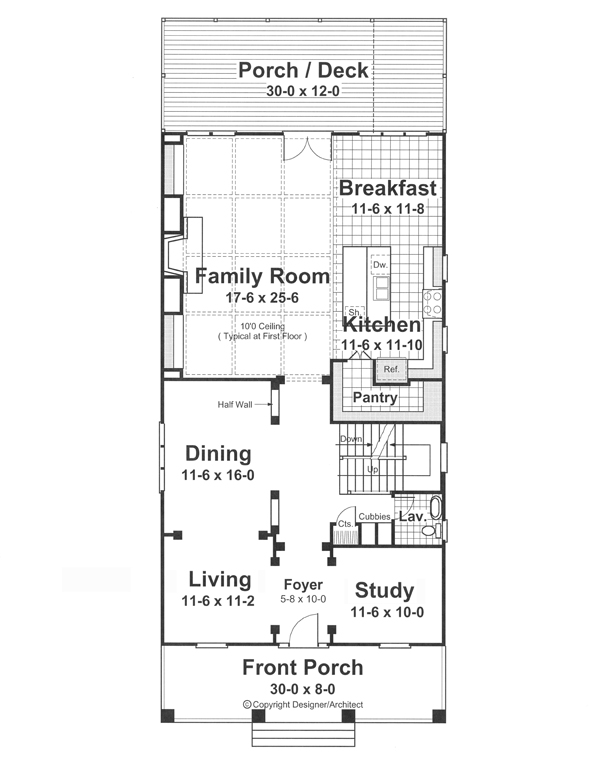 First Floor image of COVENTRY House Plan